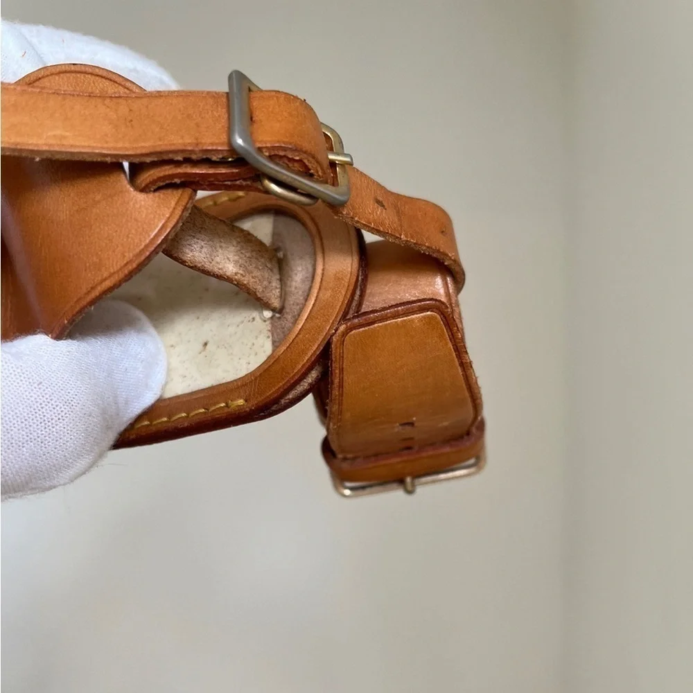 Louis Vuitton Luggage Tag with Poignet EUC Vintage Authenticity Guarantee